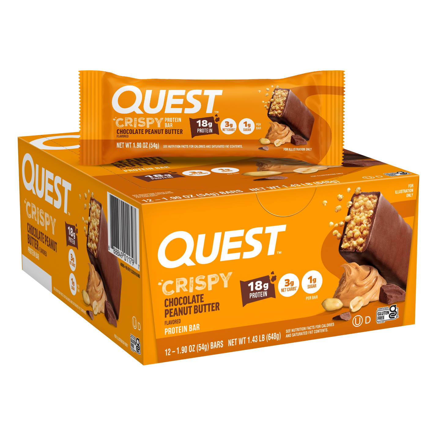 chocolate-peanut-butter-crispy-hero-protein-bars-w0 400095_QN_USA_Pkg_Crispy_ProteinBar_CPB_12ctCarton_3D_Composite_Force.png