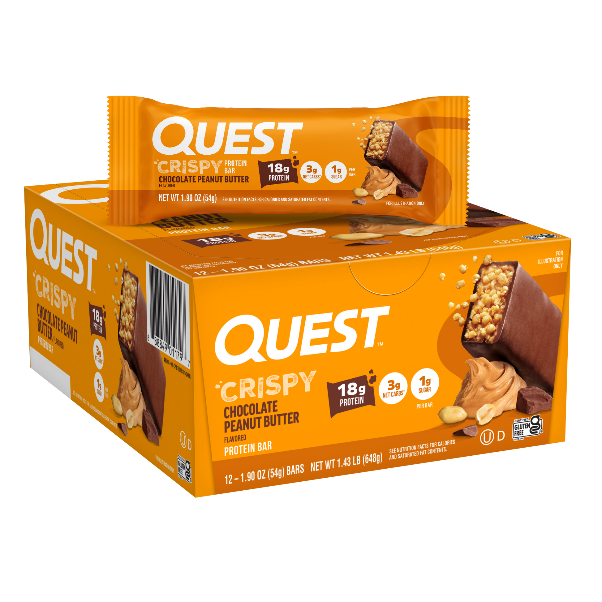 chocolate-peanut-butter-crispy-hero-protein-bars-w0 400095_QN_USA_Pkg_Crispy_ProteinBar_CPB_12ctCarton_3D_Composite_Force.png